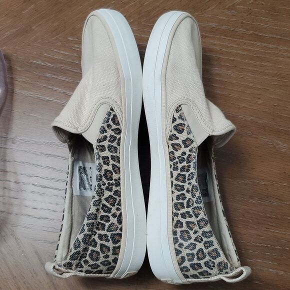 Sperry’s Top Siders Cheetah Print Canvas Womans Loafers, Size 8.5 - Picture 7 of 10